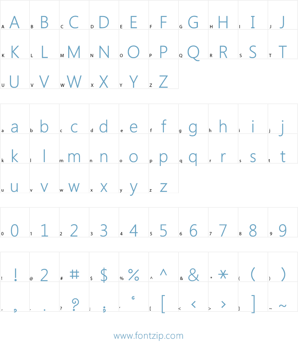 Charukola Unicode Font Character